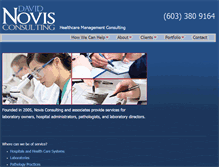 Tablet Screenshot of davidnovis.com